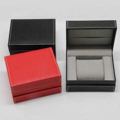 China Recyclable High Quality Custom Luxury Watch Box Slot Gift PU Leather Empty Watch Gift Boxes for sale