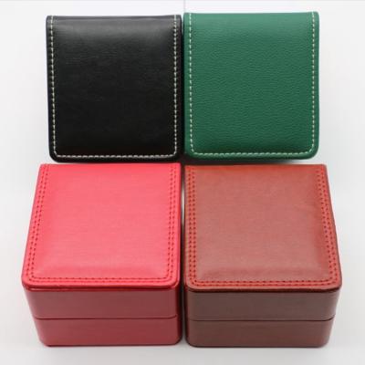 China Luxury Recyclable Competitive Price PU Leather Watch Box Pretty Running Jewelry Case Packaging Watch Box Organizer for sale