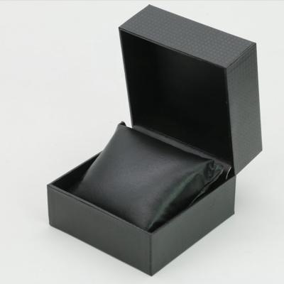 China Guangdong New Product Recyclable Gift Envelope Box New Product Guangdong Logo Black Cardboard Paper PU Packaging Box Custom Leather Watch Boxes for sale