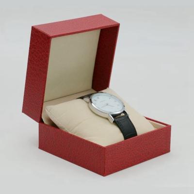 China China Recyclable Custom Luxury Watch Box Packaging Factory Watch Gift Box Packaging With Pillow for sale