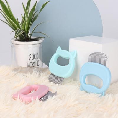 China Viable Pet Shell Combs, Soft&Cute Cat Shell Grooming Effective Massage Tools for Cats, Painless Cat Comb for Deshedding for sale