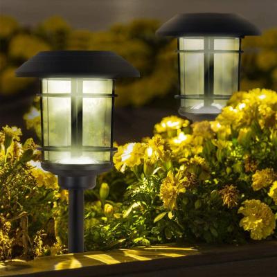 China Solar Garden Landscape Pathway LED Lights Charged by Outdoor Solar Power Light Apply to Lawn, Yard or Decorate Yard Use for sale