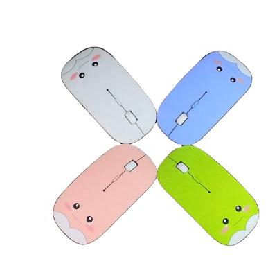 China 3D In Stock Cute Ultra-thin 2.4Ghz Rechargeable Wireless Mouse Portable For Notebook For MacBook iPad Optical Mouse for sale