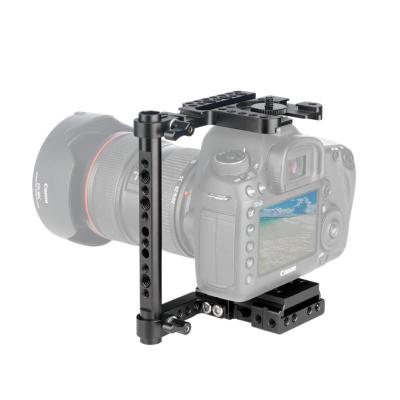 China Niceyrig Aluminum Alloy Half Quick Release Camera Cage Installation For Canon 5d mkii 6d 70d 80d 700d Nikon d750 d800 d810 d850 d7000 Sony A7RIII A7M3 for sale