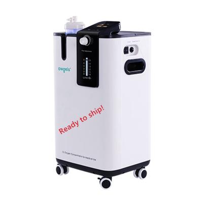 China USA Plastic and Metal Oxygen Concentrator 5L Portable Oxygen Concentrator 96 Percent Home Oxygen Generator for sale