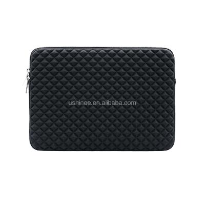 China For Schools Custom Logo 1.6 12 Inch Neoprene Laptop Sleeve Case Bag / Water Resistant Laptop Case for sale