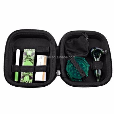 China Shockproof and Waterproof EVA Hard Smoking Kit Pouch Bag Pipe Protective Glass Case for sale