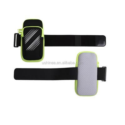 China Lightweight Sports Running Gym Armband Mobile Phone Smartphone Arm Band Jogging Holder Bag for sale