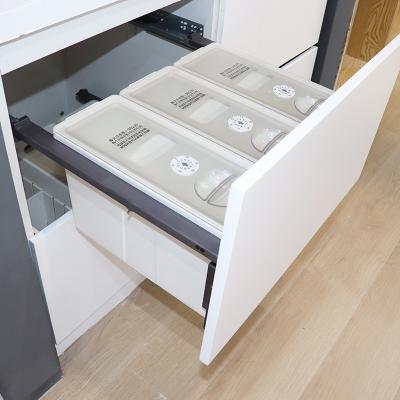 China Modern Moisture Proof Cabinet Rice Box Kitchen Cereal Cabinet Visual Assorted Plastic Boxes And Cereal Bin For Food for sale