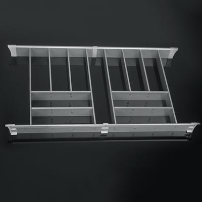 China Modern 900 Cabinet Drawer Metal Divider Sideboard Divider Frame Divided Panel for sale