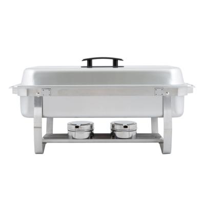 China Cheap price built stainless steel buffet server restaurant hotel supplies economy chafing dish for sale