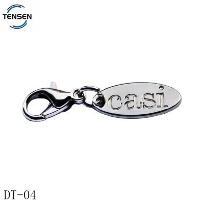 China Custom Engraved Europe Metal Dog Tags Metal Pet ID Name Tags Collar Bone Shape Laser Engraving Logo for sale