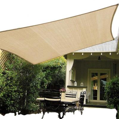 China Garden Shading Sun 180gsm 3.6*3.6 Meter Max HDPE Breathable Shade Sail 3*4 3D for sale