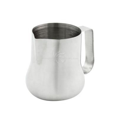 China Decorative Milk Jug Stainless Steel Cup Viable Milk Frothing Coffee Latte Milk Jug for sale