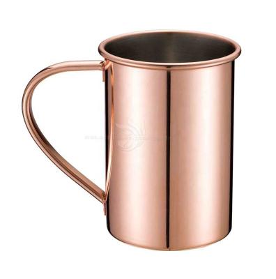 China Barware Mosow Mule Mugs-13.5oz (400ml) Stainless Steel Viable Mule Mugs Copper Mugs for sale