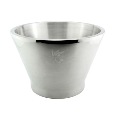 China Large Stainless Steel 5L Double Wall Ice Bucket Sustainable Beer Cooler 170 oz Ice Container or Bar Wine Champagne Beer Wedding Birthday for sale