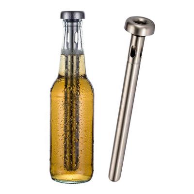 China 304 Stainless Steel Beer Fridges Viable Stick Wine Cooler Stick Aerator Pourer 304 Stainless Steel Beer Bottle Beverage Beer Sticks Aerator for sale