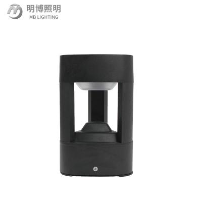 China Courtyard led outdoor wall lamp three side light simple modern exterior wall lamp villa door waterproof for sale