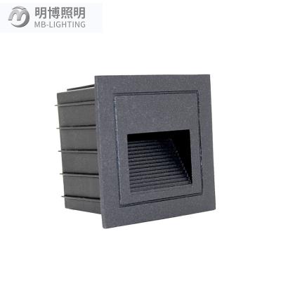 China Contemporary MB Lighting New Product Outdoor Corner Wall Recessed Aluminum IP54 SMD 3W Led Stage Light for sale