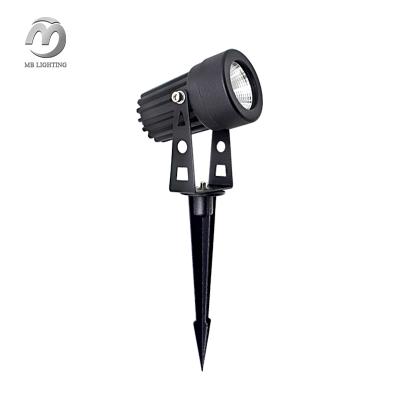 China Good Price IP65 Aluminum COB5W Spike Garden Light Led Waterproof Outdoor Garden Light for sale