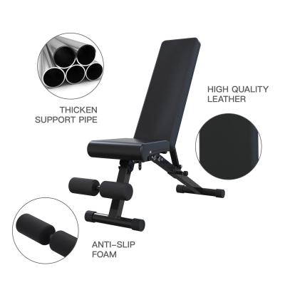 China Indoor Cheap Fitness Loss Heavy Duty Folding Weight Bench With Multi Function Dumbbell Press Indoor Commercial Stool Lifting Chair Used for sale