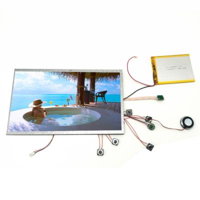 China Europe Video Brochure Module 7 Inch Video Card Component For Promotion Gift for sale