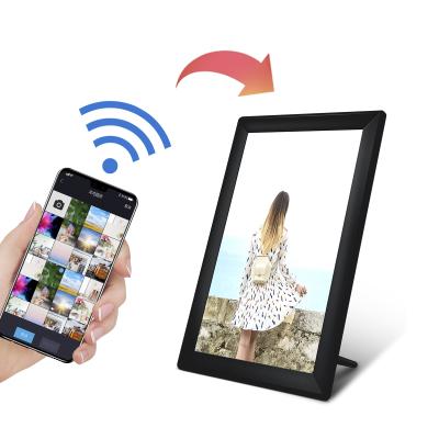 China Gift or Advertising Wifi 8/10 Inch Picture Frame 1280x800 IPS Digital Smart Picture Frame 16gb App Control for sale