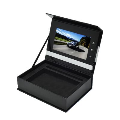 China Europe Customized High Quality Promotional Magnetic Visual Gift Box LCD Screen Video Display Box for sale