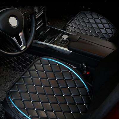 China Customized Eco-friendly Auto Truck Jeep Interior Accessories Suv Cars Front Seat Cover Protector For Bling Leather Car for sale