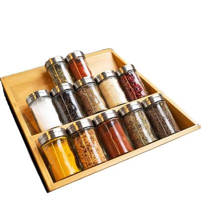 China Sustainable Kitchen storage rack seasoning rack multi-function storage rack for sale