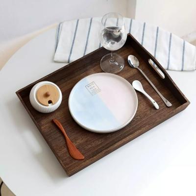 China Sustainable Multi-function tray tea tray Household tea set living room creative tea tray for sale