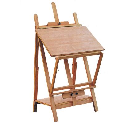 China Painting Easel Solid wood multi-function easel painting frame wooden support for sale