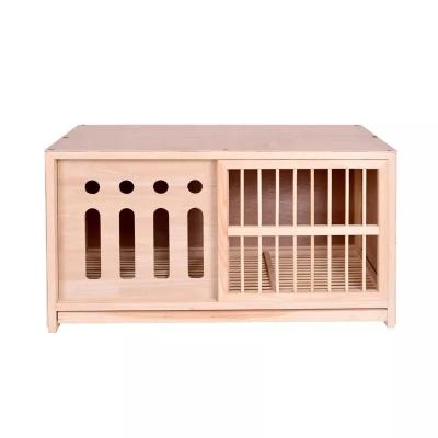 China Sustainable Pigeon homing pigeon nest box pair cage Racing pigeon pair nest box for sale