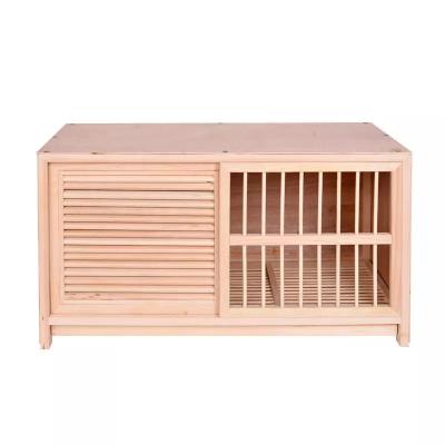 China Sustainable Wooden pigeon pair cage competition flying nest box custom wooden pigeon cage for sale