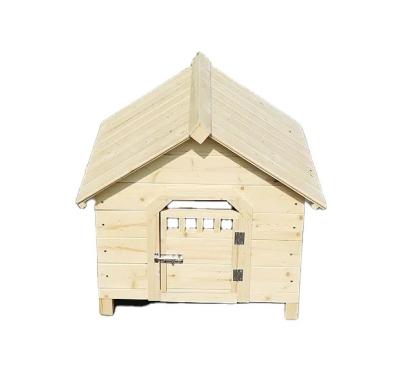 China Sustainable Customized wooden kennel all-season dog house winter warm poultry cage for sale