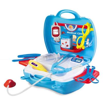 China ABS Plastic Educational Role Play Pretend Medical Doctor Set Toy For Kids Carry Case Kit Toys Play for sale