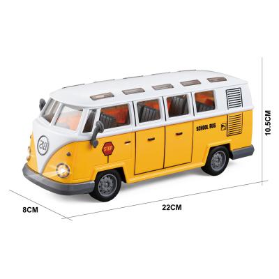 China Follow Me New Arrivals Simulation Rc Toys Remote Control Red School Bus Toy for sale