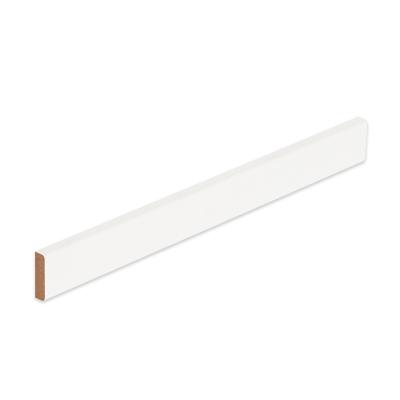 China Building Materials Modern Wood White Moldings Primer Indoor Decorative Molding S4S for sale