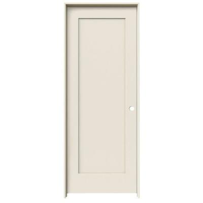 China Sound Insulation French Doors Interior Modern Wooden Medium Density Wooden Board Prehung Interior Wood Doors for sale