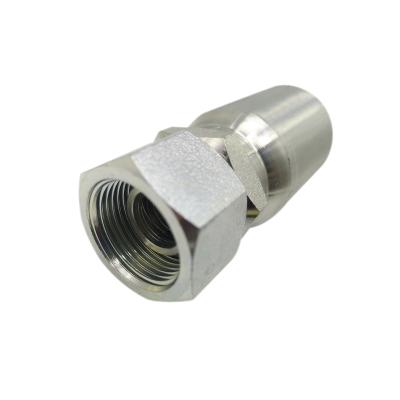 China Parker Hydraulic Hose Fitting Carbon Steel One Piece Hydraulic System for sale