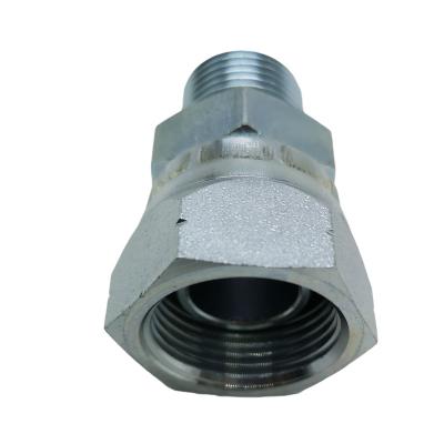 China China Factory Production Carbon Steel BSP MALE/FEMALE 60 Degree CONE Hydraulic Hose Adapter for sale