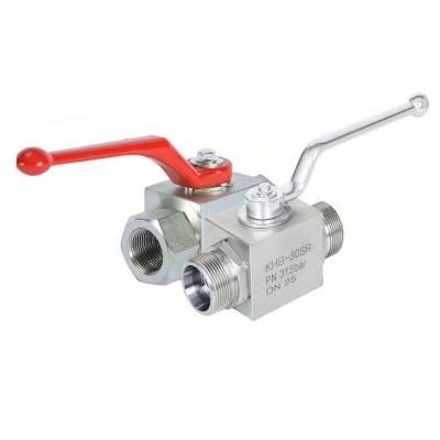 China 1/2 BSPP NPT General High Pressure Hydraulic Ball Valve Spare Parts for sale