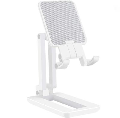 China ABS+silicone+metal Amazon Mobile Phone Bracket Universal Stand Foldable Desk Phone Holder for sale