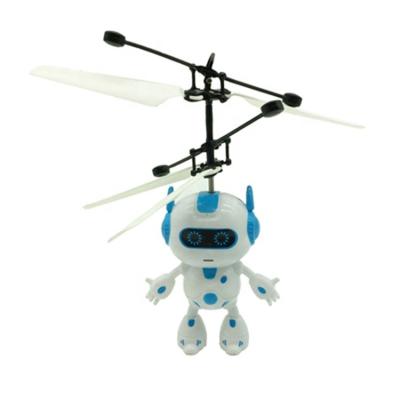 China Indoor RC Model Mini Remote Control Helicopter Toys Induction Flying Robot for sale