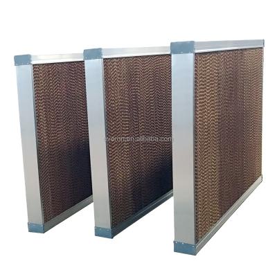 China Farms Honeycomb Filter Air Cooling Pad for sale