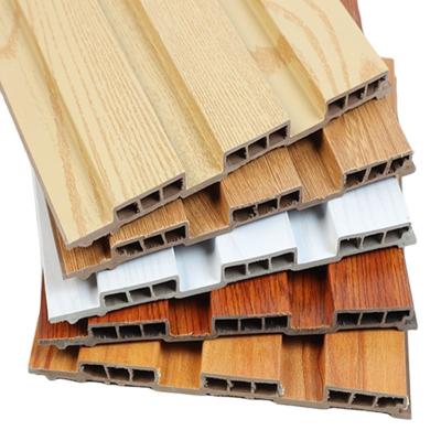 China Interior Decoration ECO-Friendly+fireproof+waterproof Wpc Wood Fluted Great Wall Panels Decorative Wood Wpc Alternative Wall Panel for sale