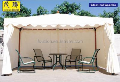 China Outdoor Classic Garden Furniture Wooden Garden Furniture Gazebo / Wooden Tent for sale