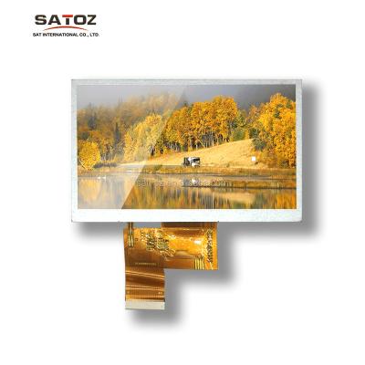 China 5 Inch TFT LCD Screen Display Panel With 480x272 5.0 Inch Resolution for sale