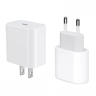 China Mobile Phone for iPhone14 Adapter PD 20W USB-C Charger Original Fast Charger EU USA Mobile Plug USBC Wall Charger Cable for iPhone 14 13 12 for sale