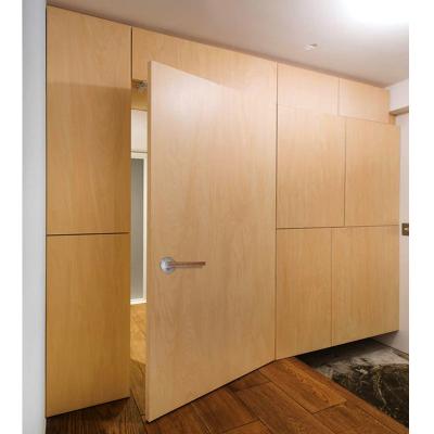 China Latest Waterproof Professional Manufacturing Cheap Custom Design Of Wooden Doors And Windows Large Invisible Sliding Door for sale